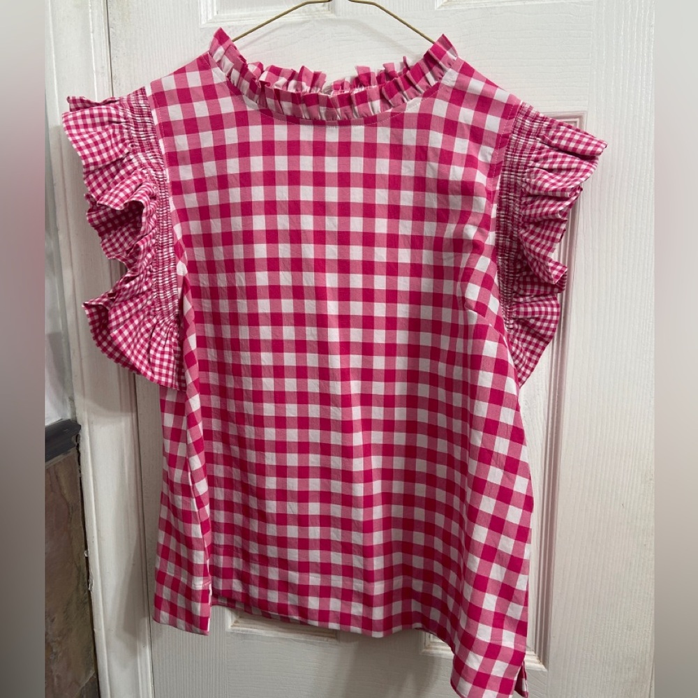 Preppy gingham top